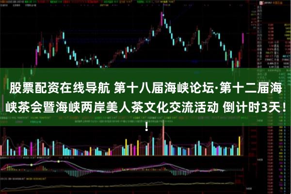 股票配资在线导航 第十八届海峡论坛·第十二届海峡茶会暨海峡两岸美人茶文化交流活动 倒计时3天！